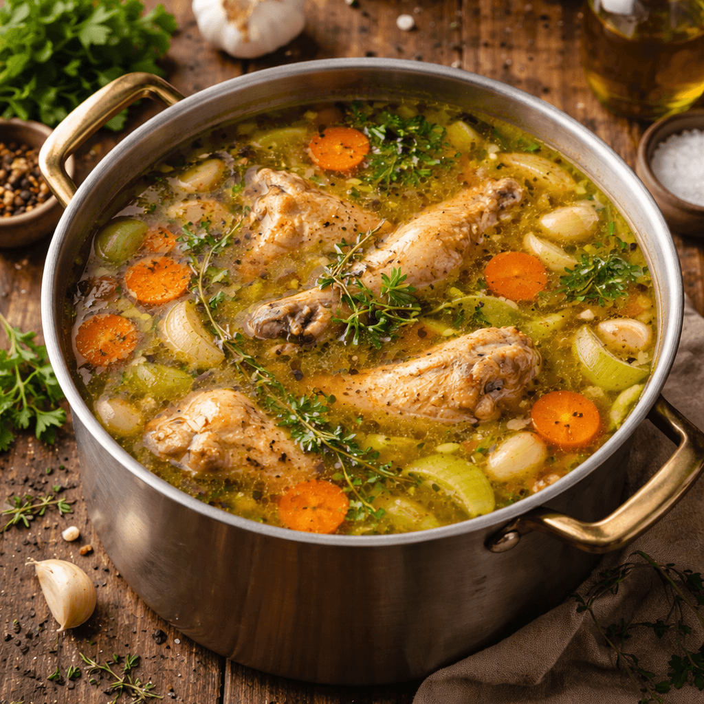 Chicken Broth Bones